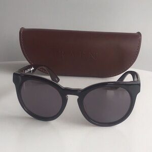 RAEN Dayton optics chocolate Frame Sunglasses with Brown Case